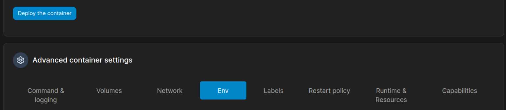 PostgreSQL in Docker CLI and Portainer