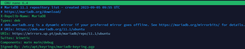Install MariaDB on Ubuntu Linux