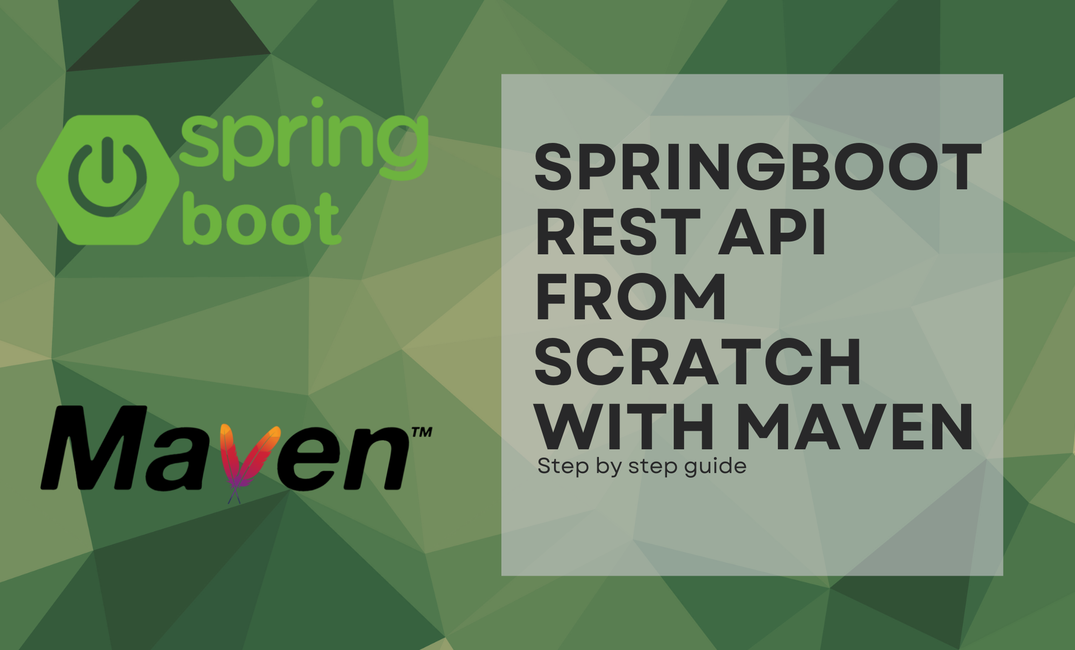 SpringBoot REST API from scratch with Maven