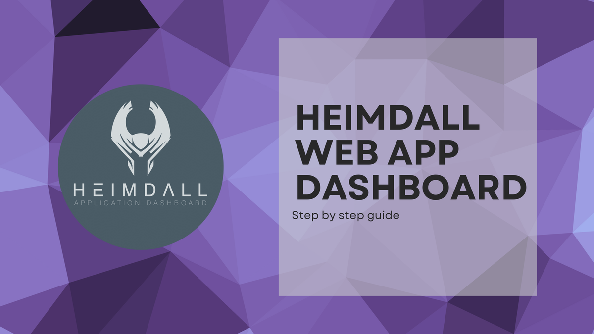 Heimdall Web App Dashboard