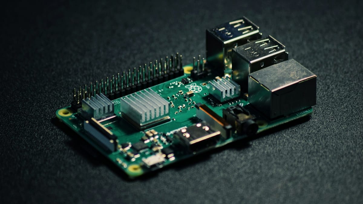 Raspberry Pi 2B with heatsinks