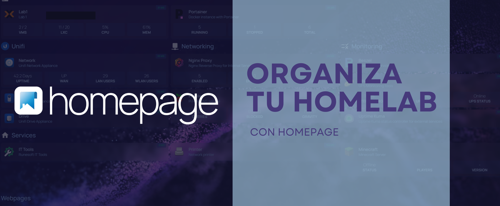 Instalando Homepage Dashboard