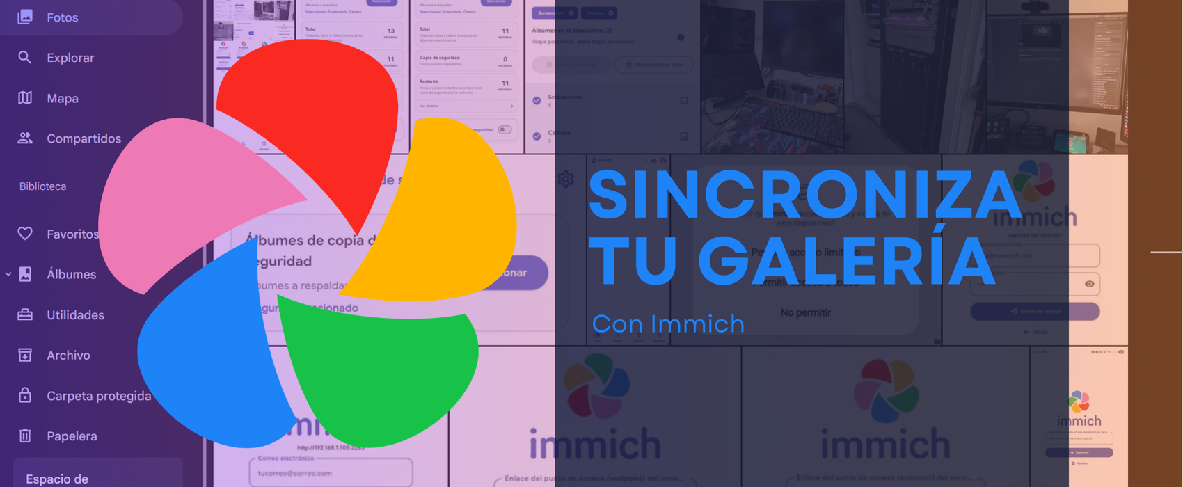 Sincroniza tus imágenes com Immich