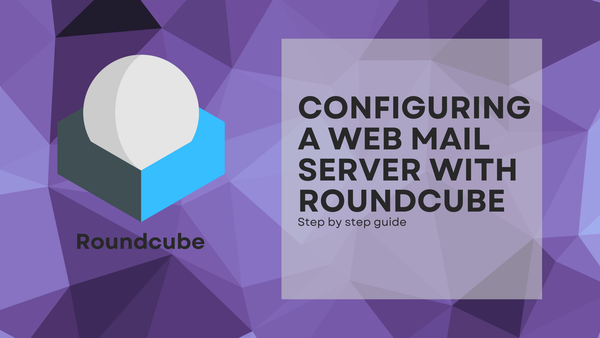 Configuring a webmail server with Roundcube